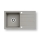 Pyramis 70053701 - Kitchen sink NEXT 76x44 cm granite/grey