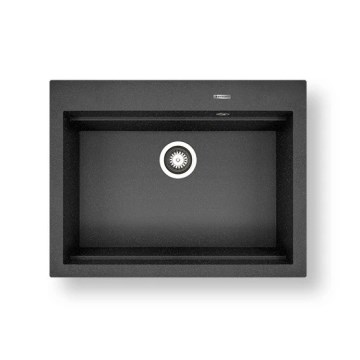Pyramis 70094201 - Kitchen sink SIROS 67x51,5 cm  granite/black