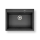 Pyramis 70094201 - Kitchen sink SIROS 67x51,5 cm  granite/black