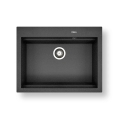 Pyramis 70094201 - SIROS Kitchen Sink 67 x 51.5 cm granite/black