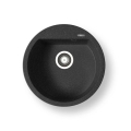 Pyramis 70106911 - ALAZIA Kitchen Sink Ø 51 cm, Granite/Black