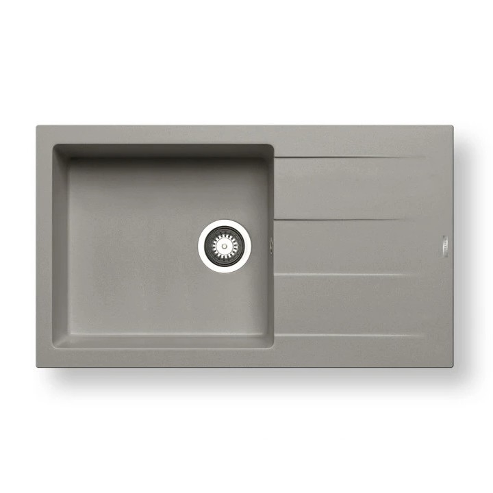 Pyramis 70107211 - ATHLOS Kitchen Sink 86x50 cm granite/grey