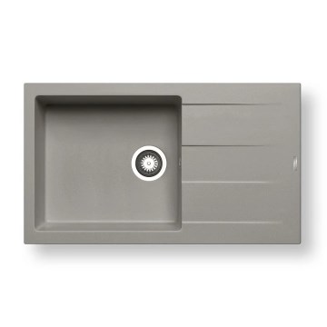 Pyramis 70107211 - Kitchen sink ATHLOS 86x50 cm granite/grey