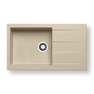 Pyramis 70107311 - Kitchen sink ATHLOS 86x50 cm granite/beige