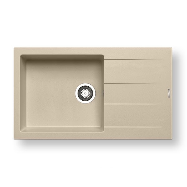 Pyramis 70107311 - Kitchen sink ATHLOS 86x50 cm granite/beige