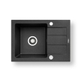 Pyramis 70165701 - Kitchen sink NEXT 62x44 cm granite/black