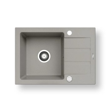 Pyramis 70166001 - Kitchen sink NEXT 62x44 cm granite/grey