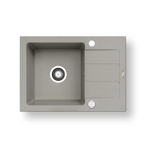 Pyramis 70166001 - Kitchen sink NEXT 62x44 cm granite/grey