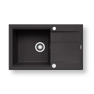 Pyramis 70167101 - Kitchen sink SPARTA PLUS LUX 78x48 cm granite/black