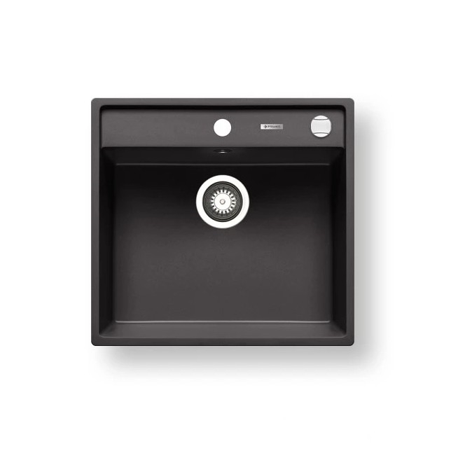 Pyramis 70168301 - Kitchen sink CAMEA 50x53 cm granite/black