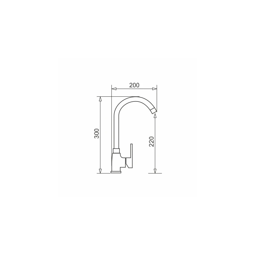 Pyramis 90918601 - Sink tap BELLO white