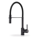 Pyramis 90939901 - Sink tap with flexible arm SERINA black matte