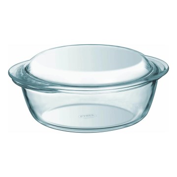 PYREX 2.1 L Ovenproof Casserole Dish with Lid