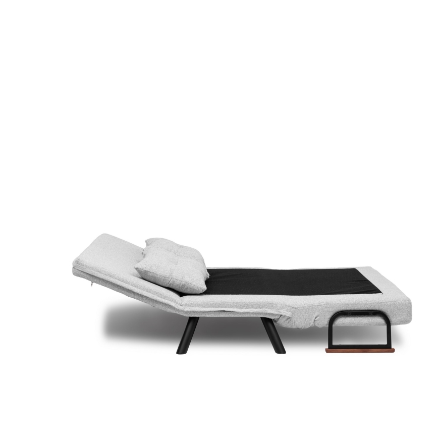 QIRA Two-Seater Sofa Bed, Grey