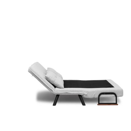 QIRA Two-Seater Sofa Bed, Grey