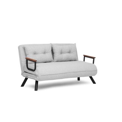 QIRA Two-Seater Sofa Bed, Grey