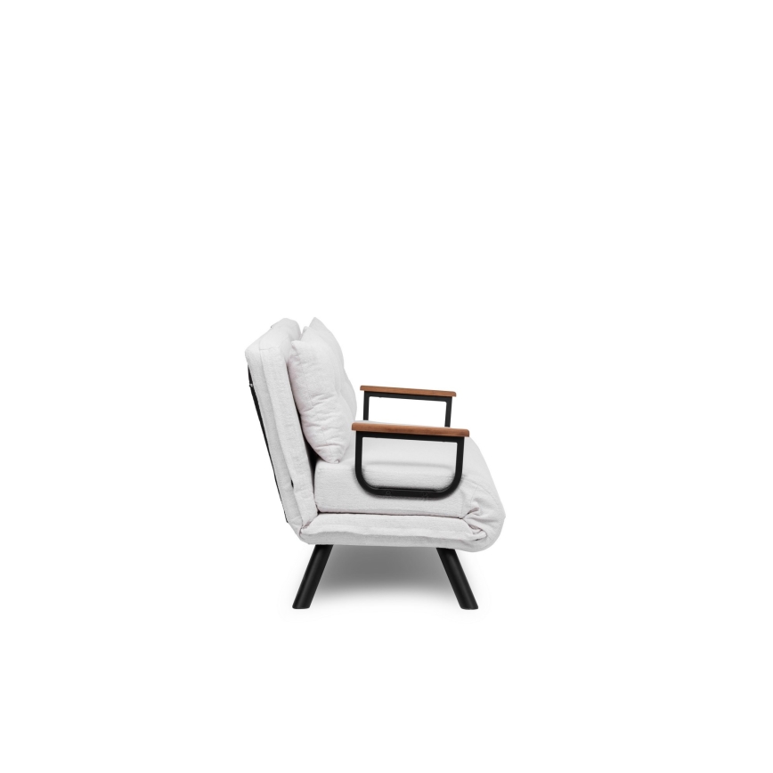 QIRA Two-Seater Sofa Bed — White