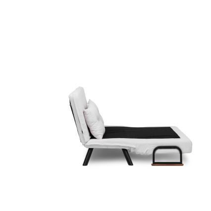 QIRA Two-Seater Sofa Bed — White