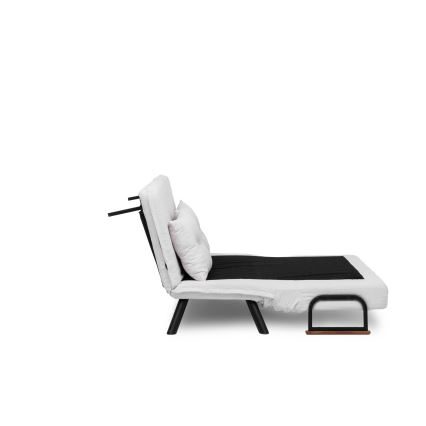 QIRA Two-Seater Sofa Bed — White