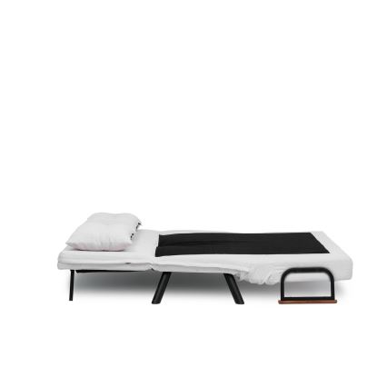 QIRA Two-Seater Sofa Bed — White