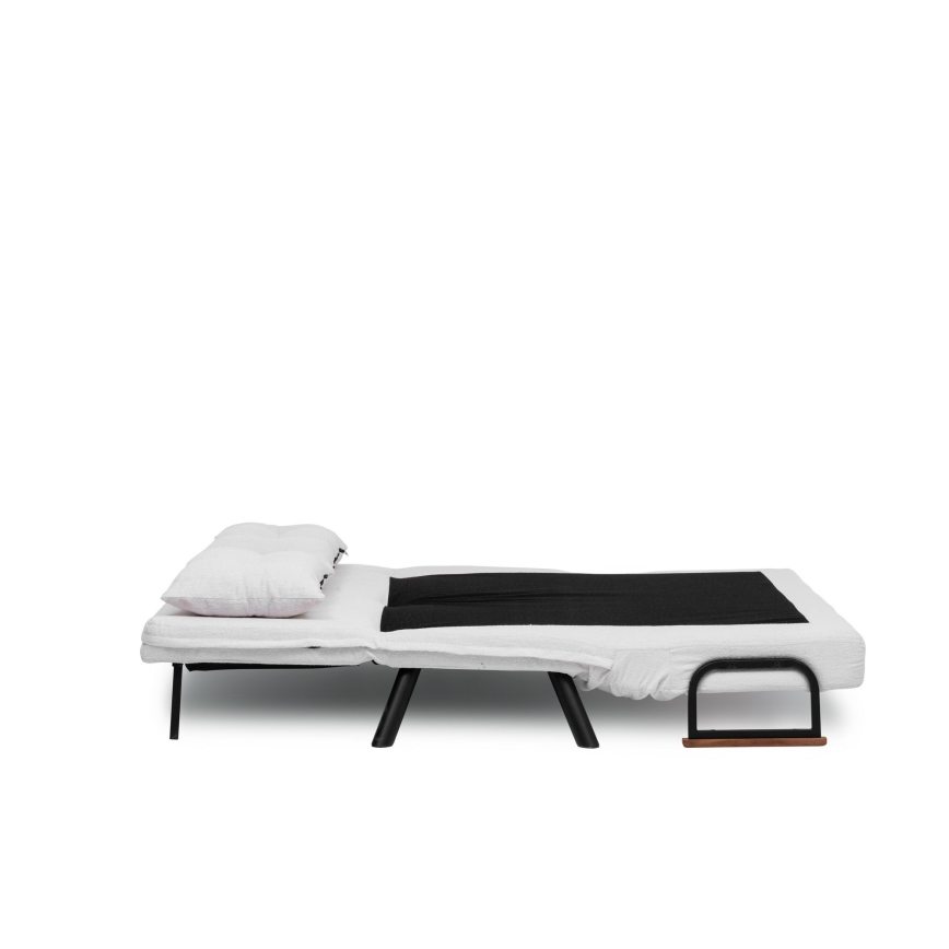 QIRA Two-Seater Sofa Bed — White