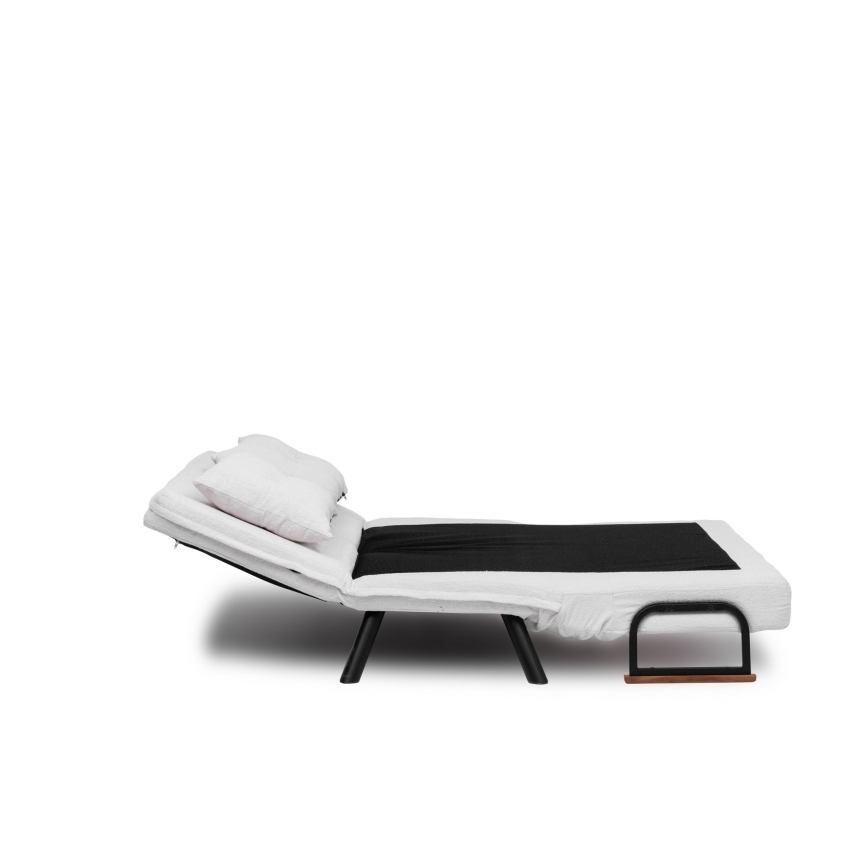 QIRA Two-Seater Sofa Bed — White