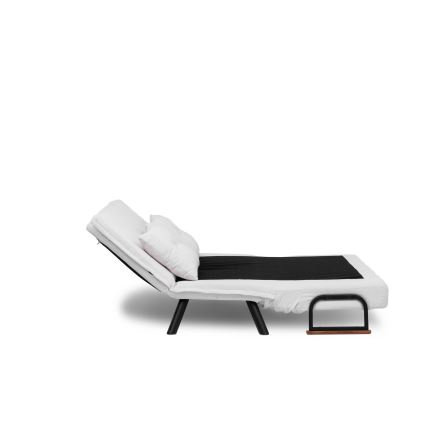 QIRA Two-Seater Sofa Bed — White