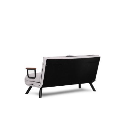 QIRA Two-Seater Sofa Bed — White