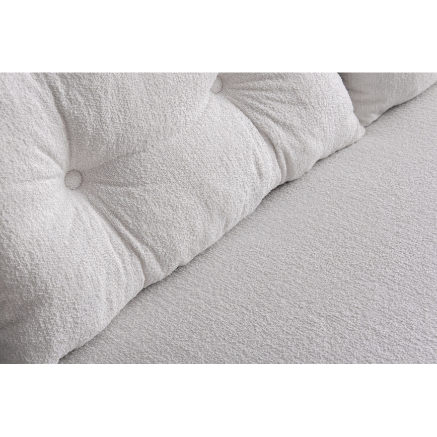 QIRA Two-Seater Sofa Bed — White