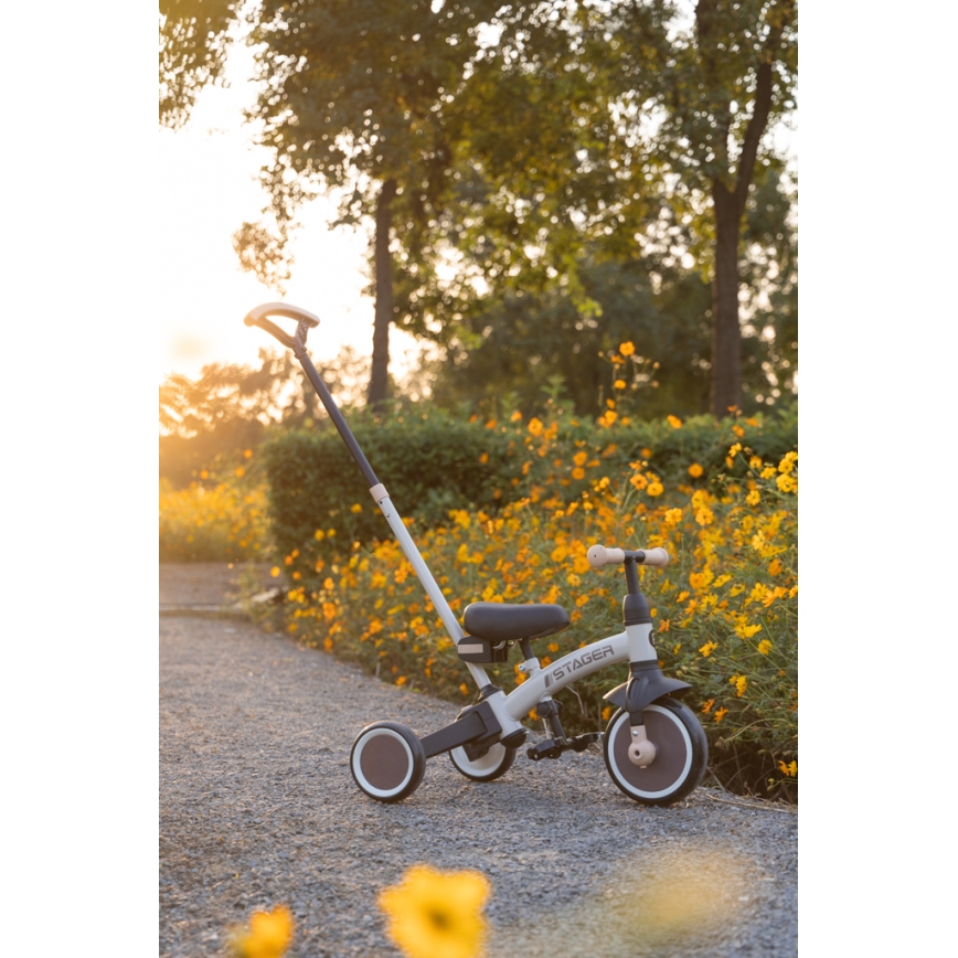 QPlay - 3-in-1 STAGER Children's Tricycle, Beige