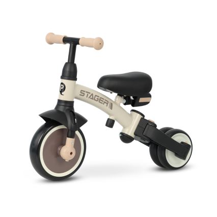 QPlay - 3-in-1 STAGER Children's Tricycle, Beige