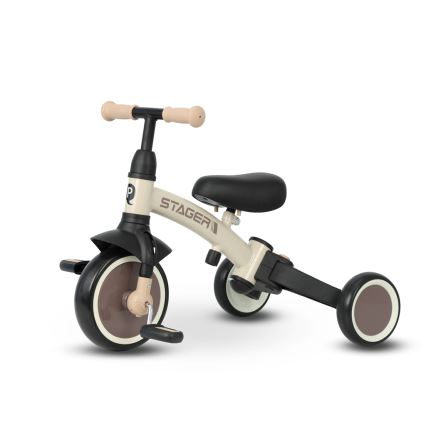 QPlay - 3-in-1 STAGER Children's Tricycle, Beige