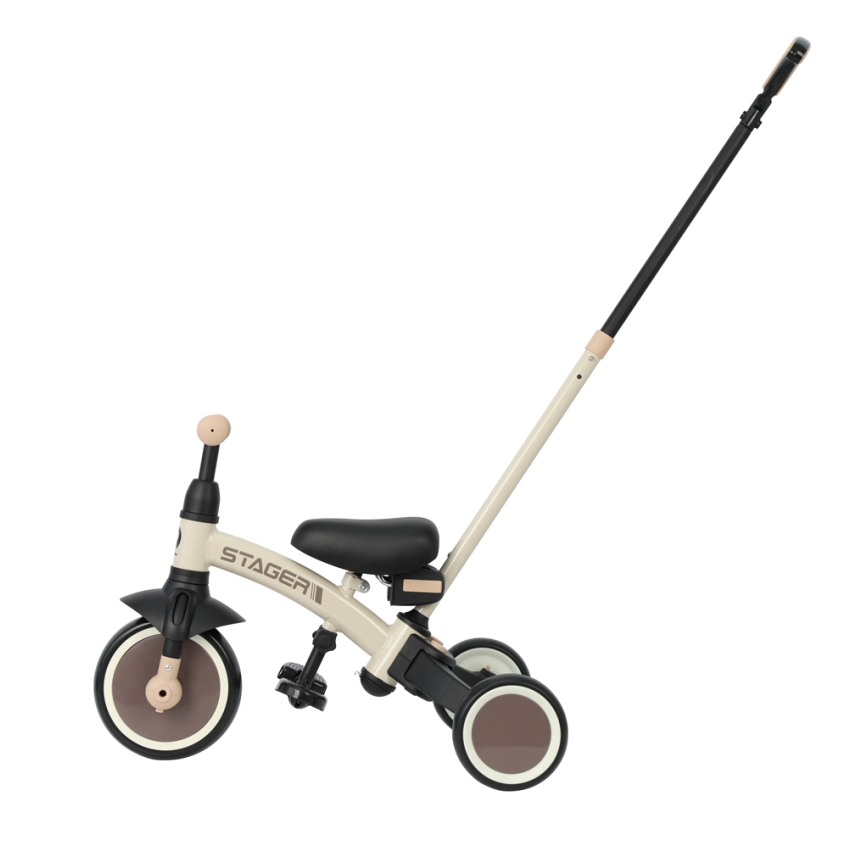 QPlay - 3-in-1 STAGER Children's Tricycle, Beige