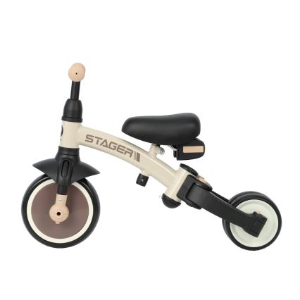 QPlay - 3-in-1 STAGER Children's Tricycle, Beige