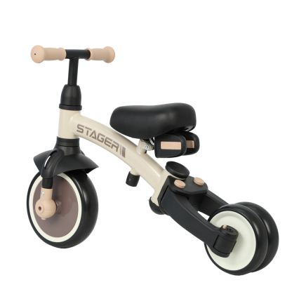 QPlay - 3-in-1 STAGER Children's Tricycle, Beige