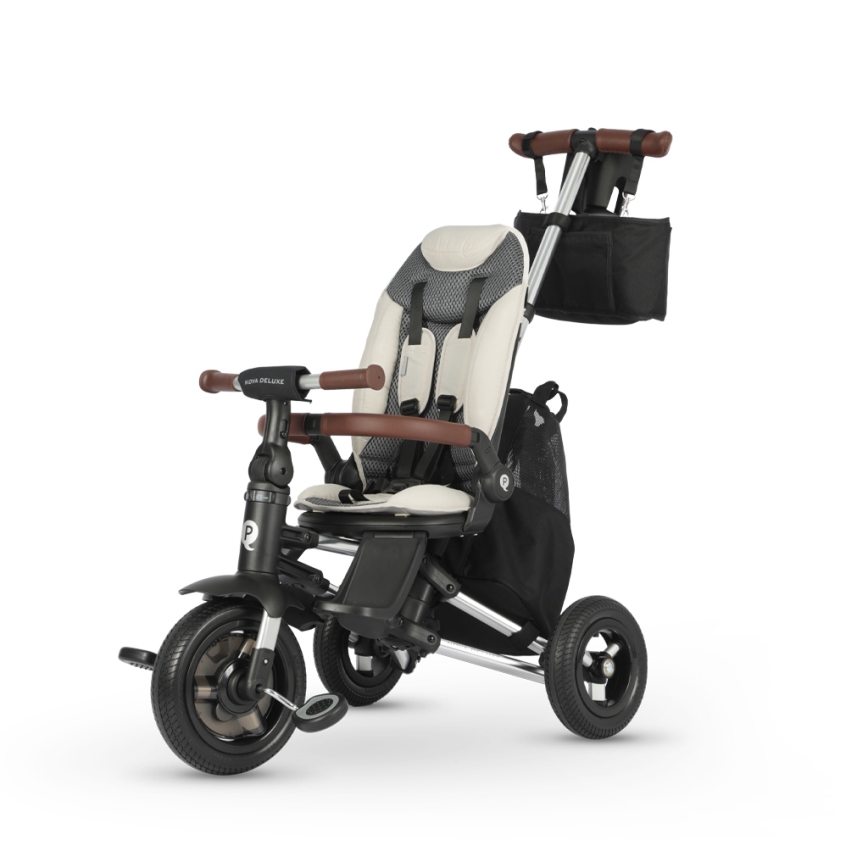 QPlay - 5-in-1 Children's Tricycle NOVA DELUXE Beige