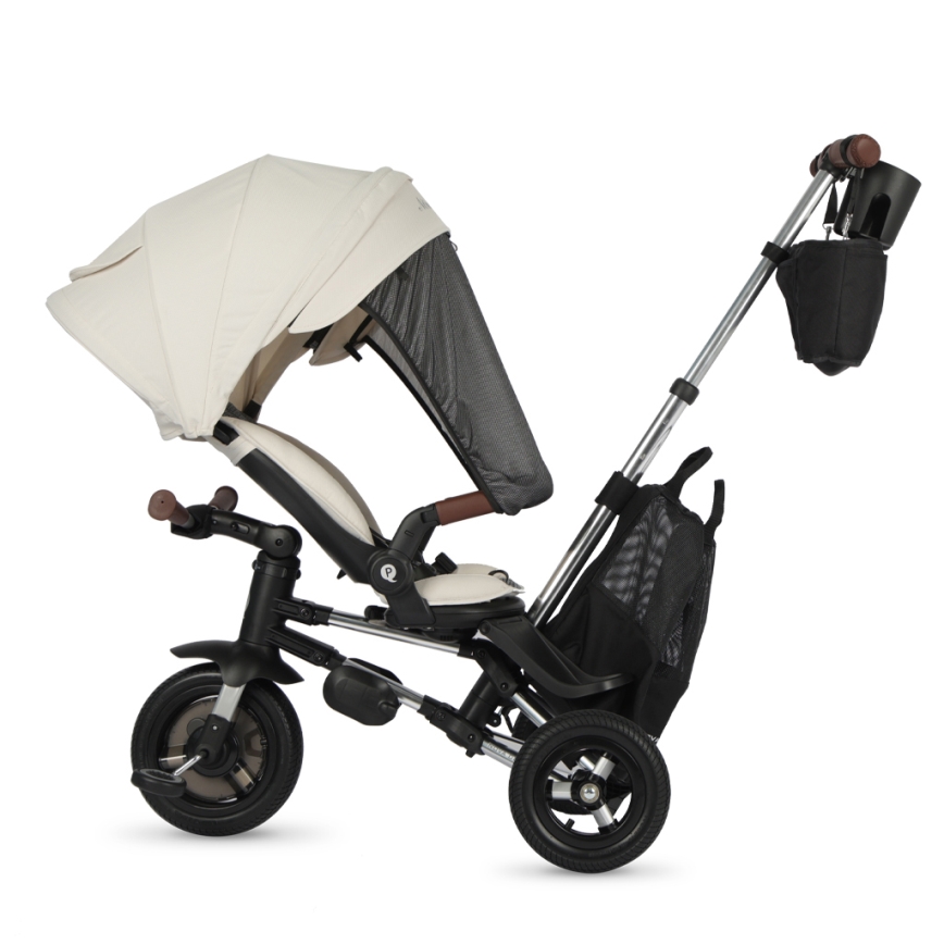 QPlay - 5-in-1 Children's Tricycle NOVA DELUXE Beige