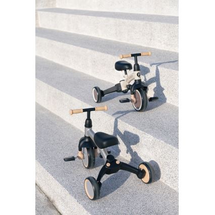 QPlay - Children's 3-in-1 Tricycle STAGER Black