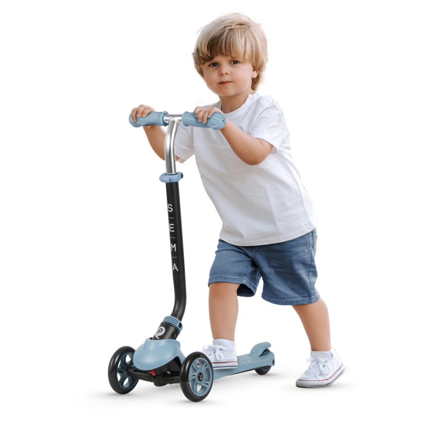 QPlay - Children's scooter 4in1 SEMA blue
