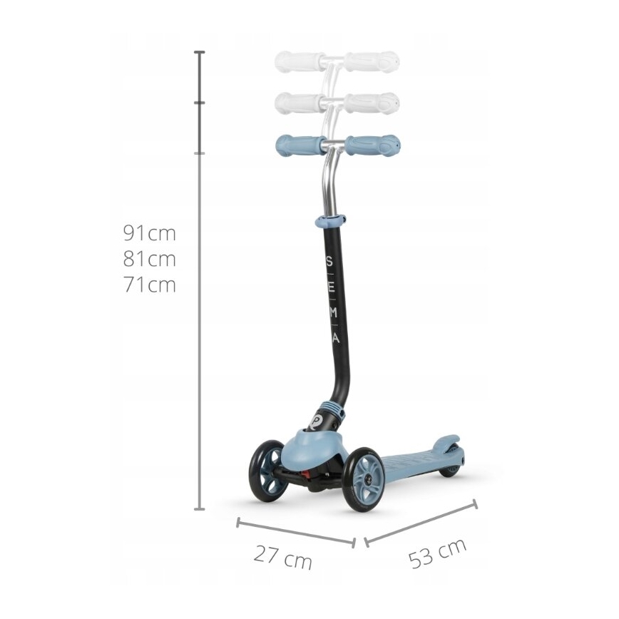 QPlay - Children's scooter 4in1 SEMA blue
