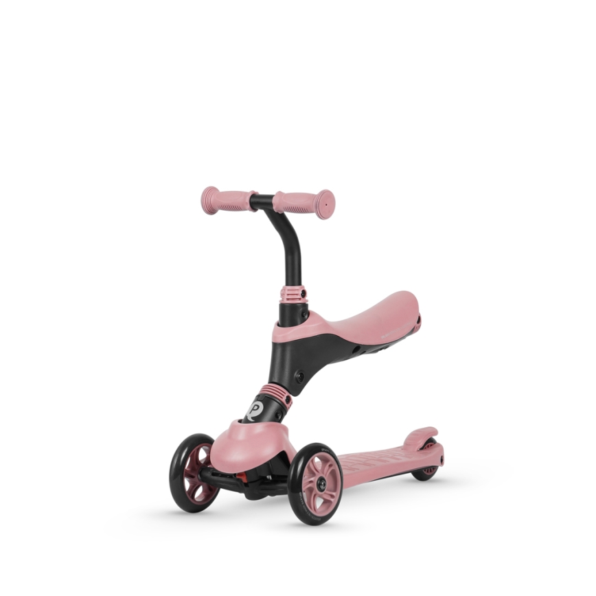 QPlay - Children's scooter 4in1 SEMA pink