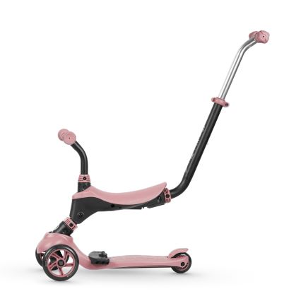 QPlay - Children's scooter 4in1 SEMA pink
