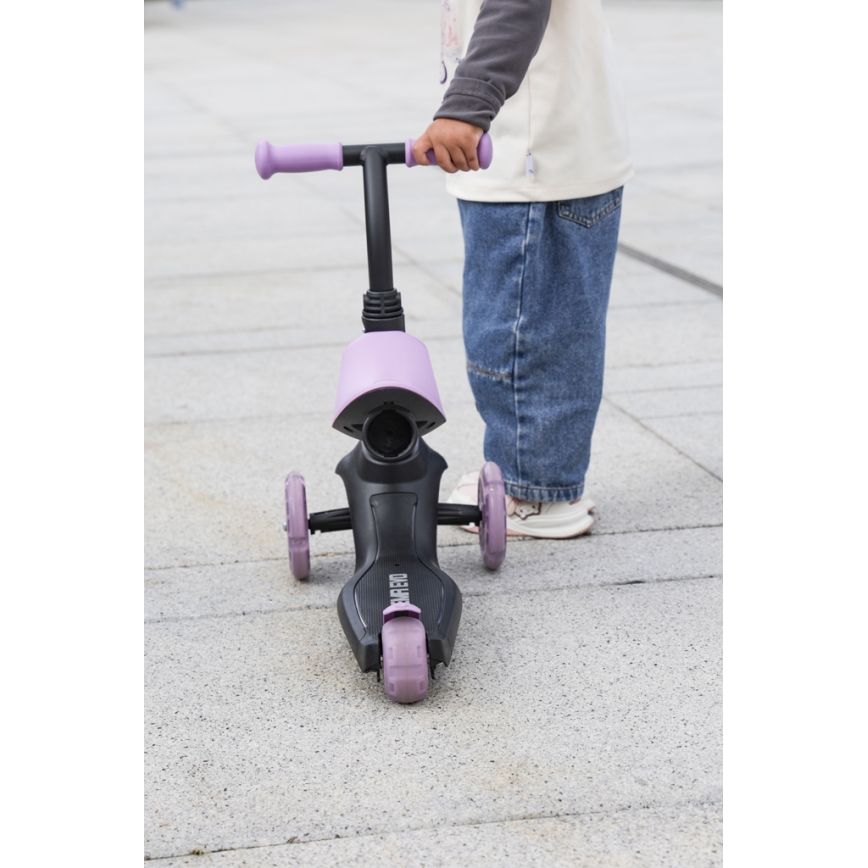 QPlay - Children's scooter 5in1 SEMA purple