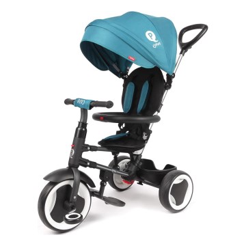 QPlay - Children's tricycle 3in1 RITO EVO turquoise