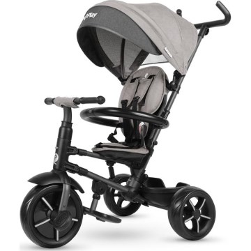 QPlay - Children's tricycle 3in1 RITO STAR light grey
