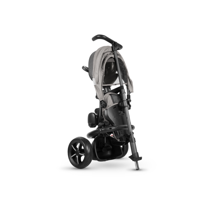 QPlay - Children's tricycle 3in1 RITO STAR light grey