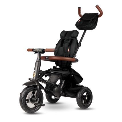 QPlay - Children's tricycle RITO DELUXE (Limited special edition) black
