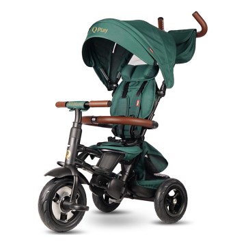 QPlay - Children's tricycle RITO DELUXE (Limited special edition) green