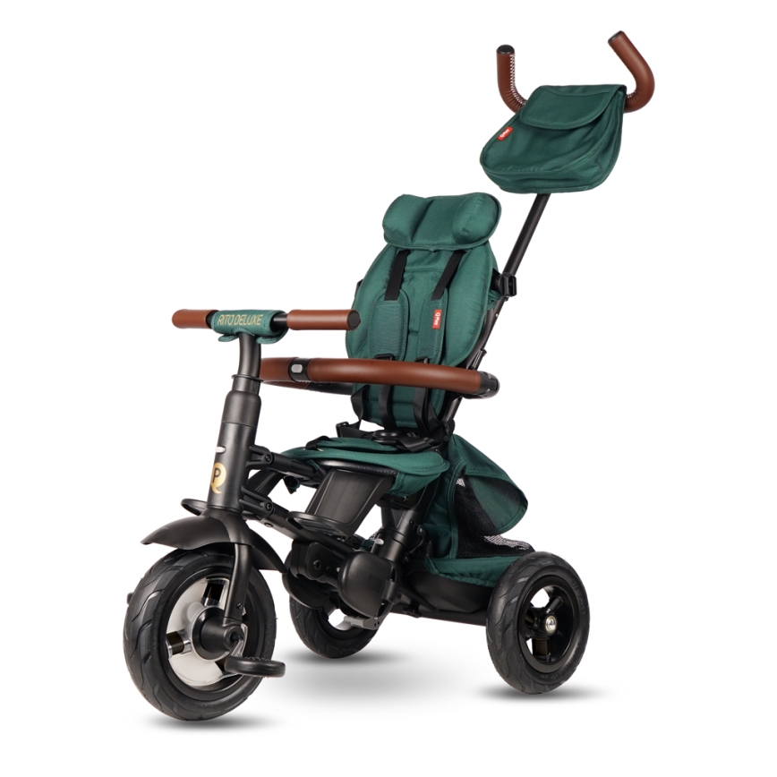 QPlay - Children's tricycle RITO DELUXE (Limited special edition) green