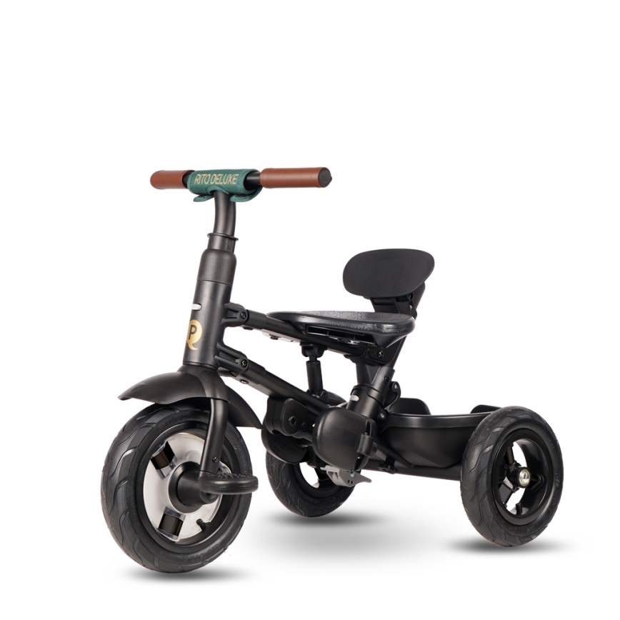 QPlay - Children's tricycle RITO DELUXE (Limited special edition) green